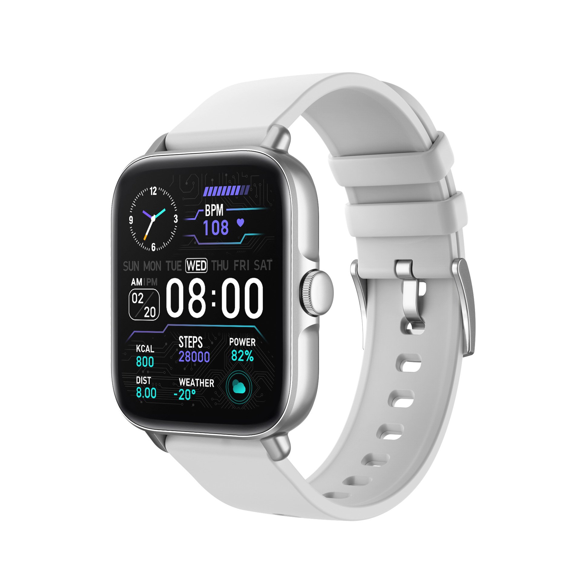 Trending Products Touch Screen Smart Watch Y22 Heart Rate Blood Pressure Message Reminder Display Smart Watch