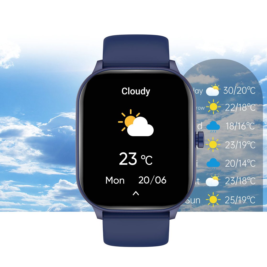 Linwear LA37 2.04" Mobile Phone BT Call Smart Watch with Amoled Display Smartwatch for Women Men 2024