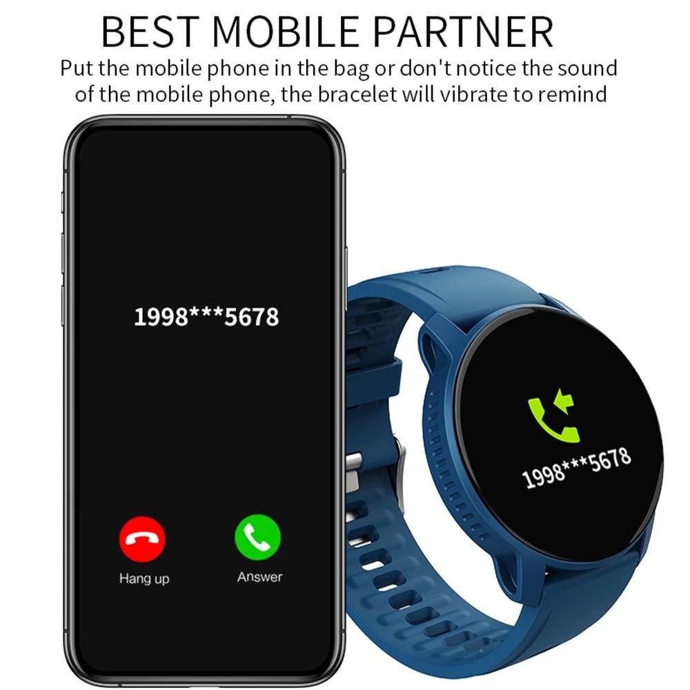 Trending 2024 SmartWatch With Call Reminder Heart Rate Fitness Tracker Relojes Inteligentes Sleep Monitor Smart Watch For Men
