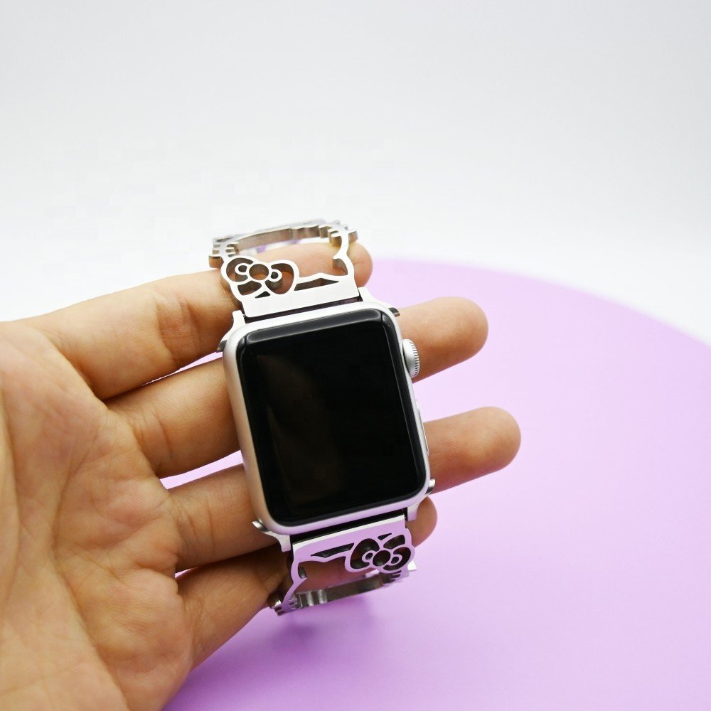 Stainless Steel Metal Strap Smart Watch Band For Apple Ultra Luxury Watch Bracelet Strap For I Watch 38/40/41 42/44/45/49 Mm
