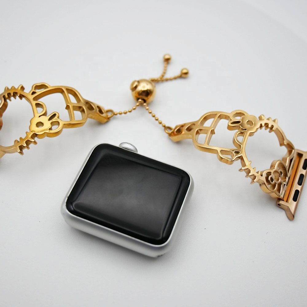 Stainless Steel Metal Strap Smart Watch Band For Apple Ultra Luxury Watch Bracelet Strap For I Watch 38/40/41 42/44/45/49 Mm