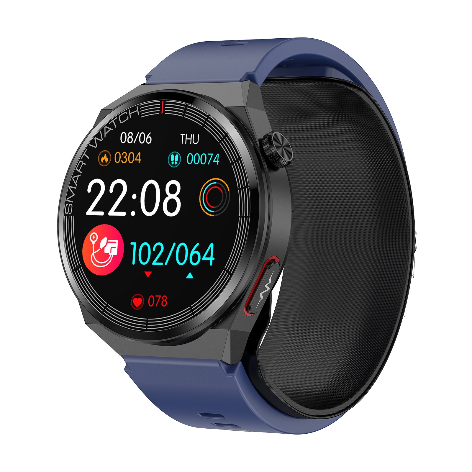 2024 New TK62 Health Monitoring Smart Watch 1.42 inch Precision Air Pump Blood Pressure Blood Oxygen Sleep Monitoring SmartWatch