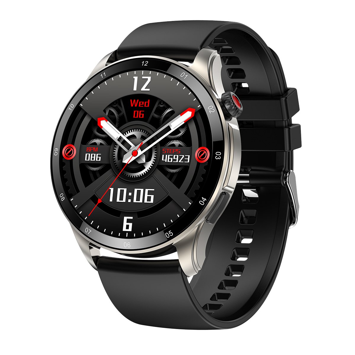 Custom watchface Smartwatch 2023 1.43'' screen BT calling OEM smart watch Waterproof smart bracelet with 3 optional straps