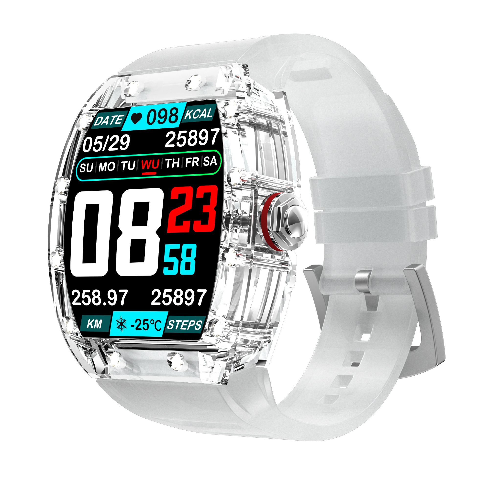 Wholesale waterproof smart watch nfc fashion smart watch automatic mechanical watches for men