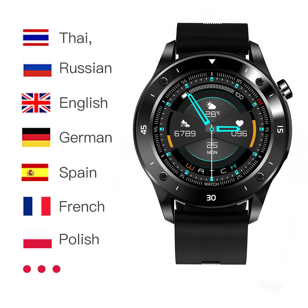 round men smart watch 2022 fitness tracker relojes smartwatch with heart rate blood pressure monitor