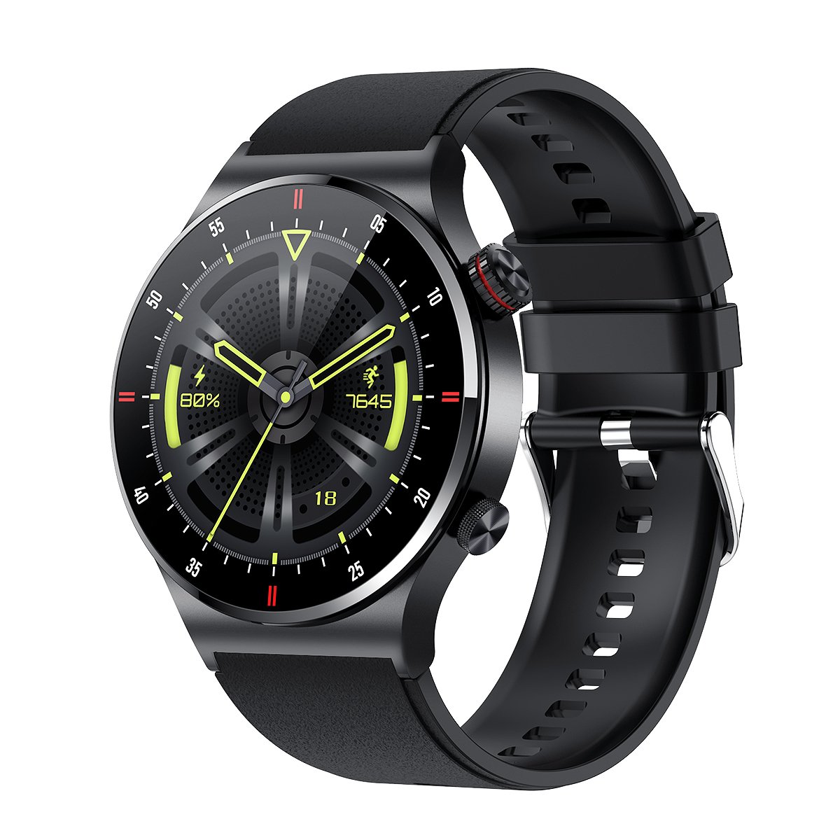 Hot Qw33 Health Monitor Smartwatch wearable devices Heart Rate Blood Pressure Oxygen Ecg Smart Watch Reloj Inteligente for men