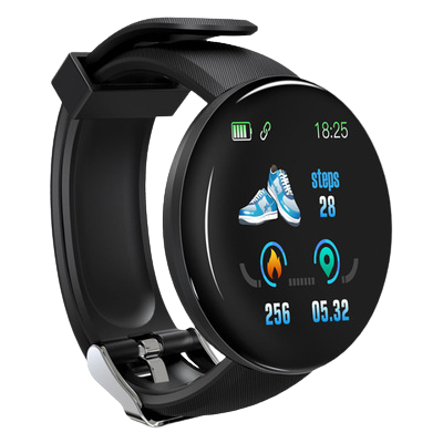 Hot Selling D18 Reloj Smart Watch Men Women With Blood Pressure Heart Rate Monitor Smartwatch Sport Tracker Pedometer