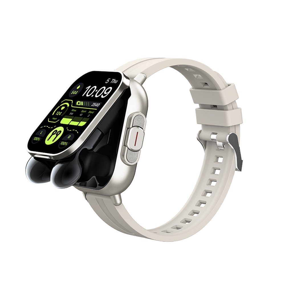 2024 Smart Watch BT Call 2 in 1 TWS Earphones with Earbuds NFC Health Monitoring Sports Smartwatch Headphones For Men