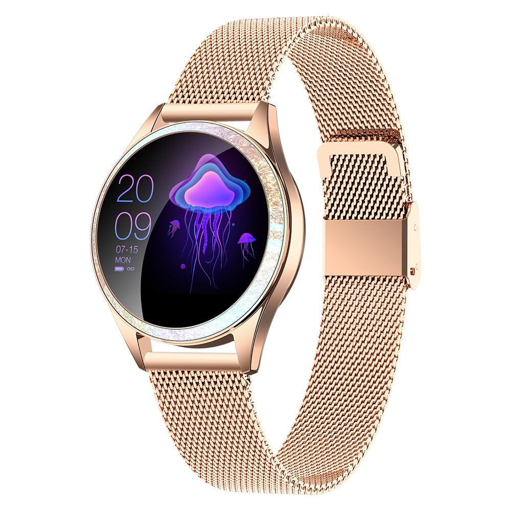 Hot Selling Reloj Intelligent Smart Watch KW20 Hear Rate Monitor Fitness Tracker Wristband For Women