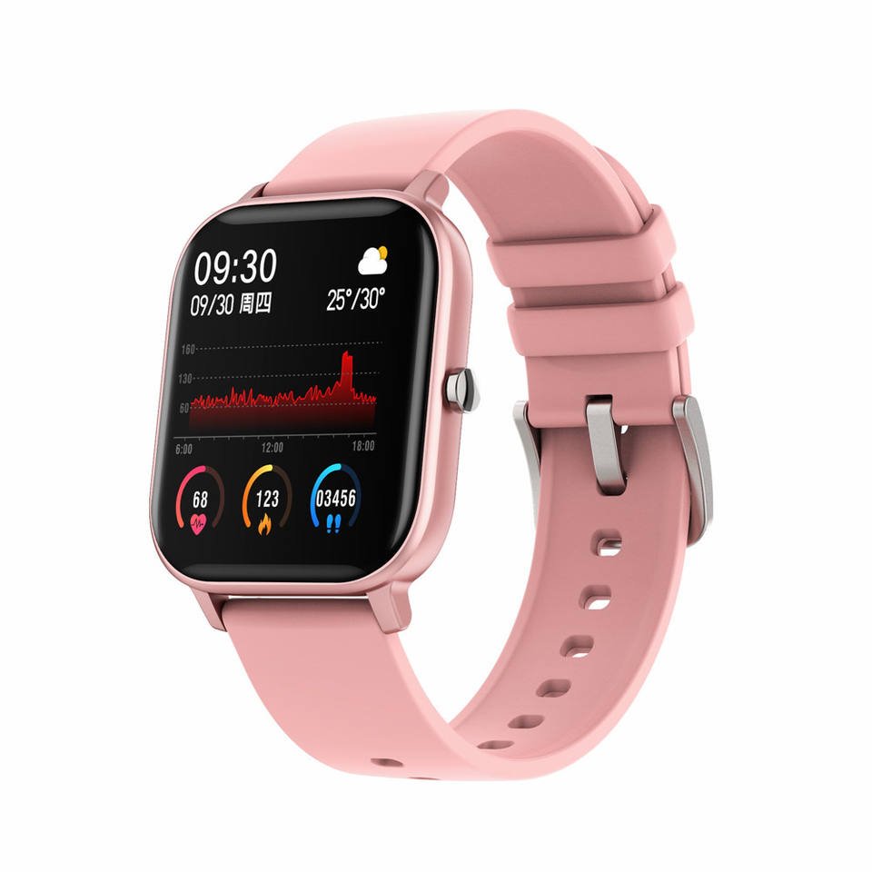P8 smart watch heart rate and blood pressure monitoring 1.4-inch HD full touch screen multi-sports bracelet