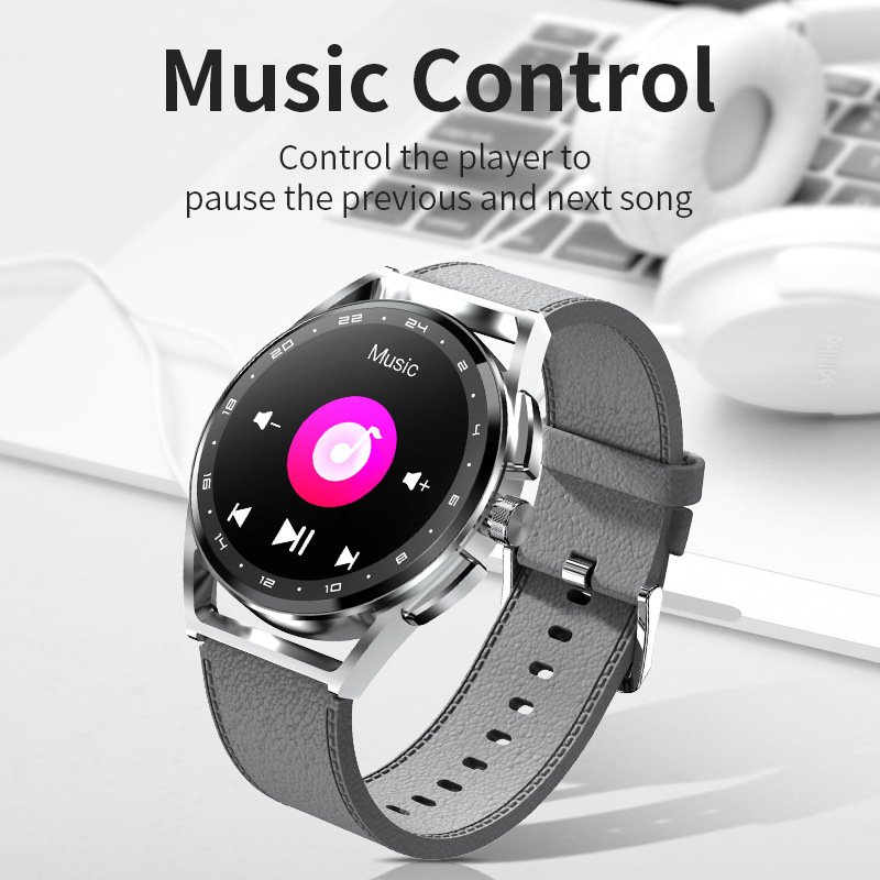 H8S Hd 1.32 waterproof Sleep monitoring Blood pressure measurement Heart rate monitoring call only smart watch