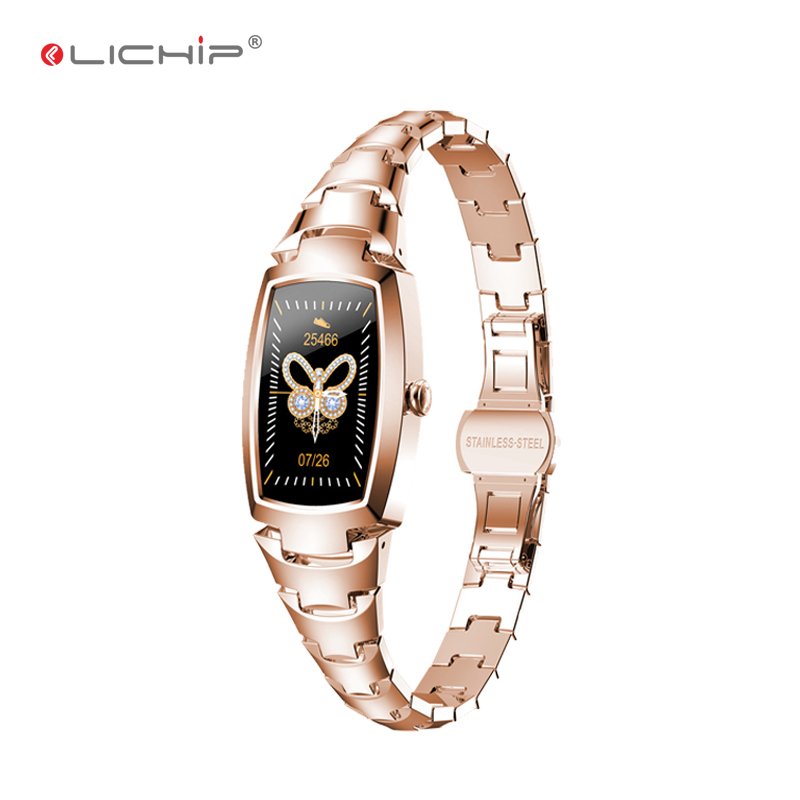 LICHIP L278 pro women smart watch band fitness bracelet heart rate monitor blood pressure waterproof wristband h8 smartwatch
