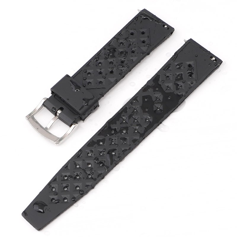 Fast Shipping Watchbands New Diver Waterproof Silicone Watch Bands 20mm 22mm Quick Release Rubber Smart Watch Straps