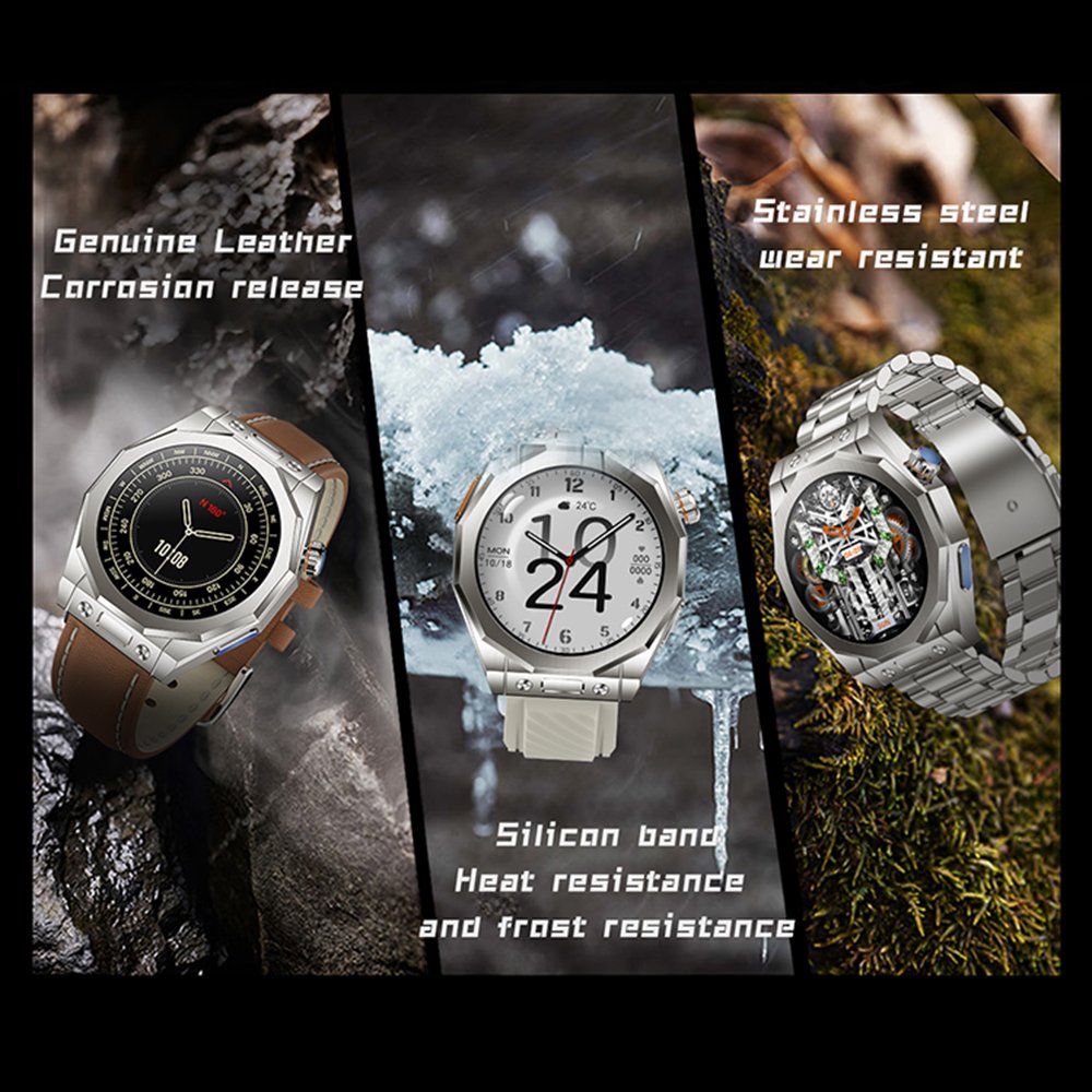Z83 Max Amoled Smartwatch 2023 Sleep Monitor Fitness Tracker Heart Rate Wearable Devices Smart Watch With 3 Smart Watch Bands