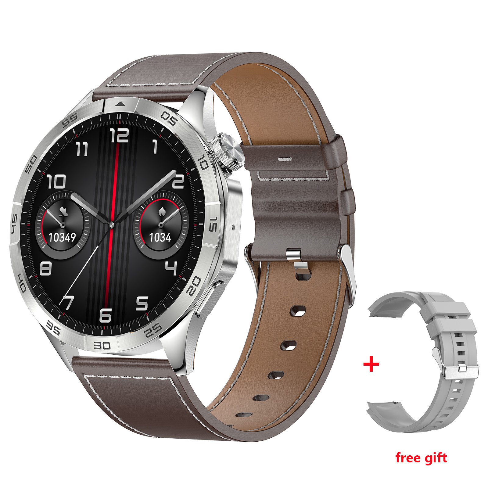 HK4 Smart Watch BT Call Wireless Charging 1.43inch AMOLED Screen IP68 Waterproof Health Fitness Sports NFC Smartwatch for Men