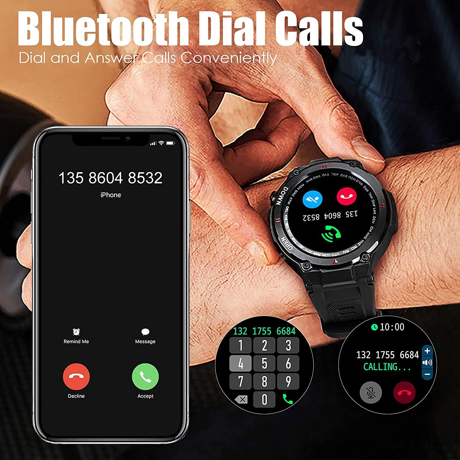 K22 Smartwatch Heart Rate Monitor Sleep Fitness Tracker Bluetooth Smart Watch Reloj Waterproof Sport Watches For Men Women