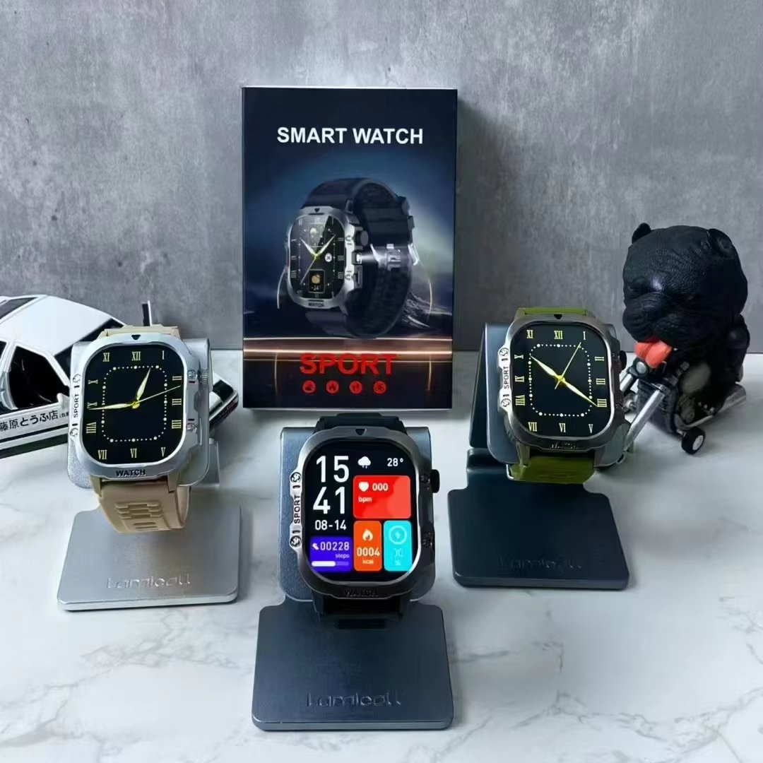 2024 New arrival Men TF16 PRO Smartwatch BT Call IP67 Waterproof Outdoor Sports reloj Smart Watch 2024 with Large Battery