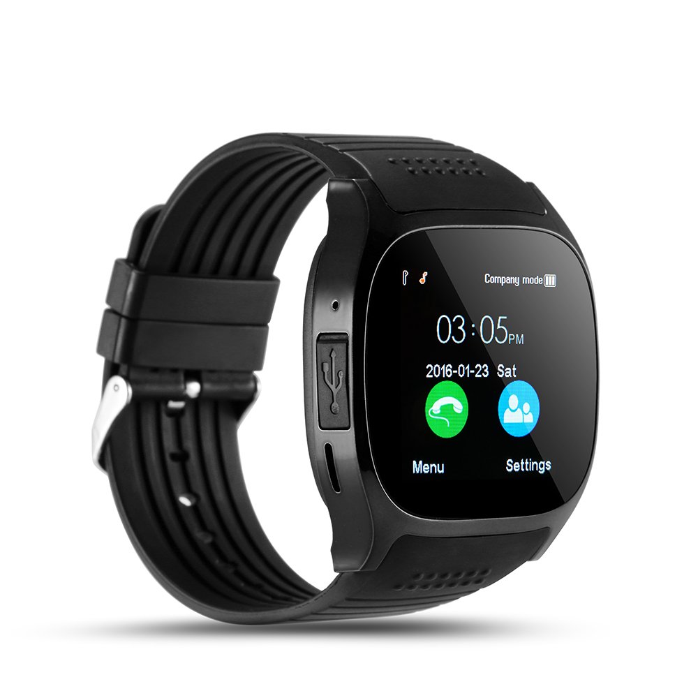 Smart Watch Support SIM Card Waterproof Touch Screen MTK6261D Remote Camera Control Smartwatch