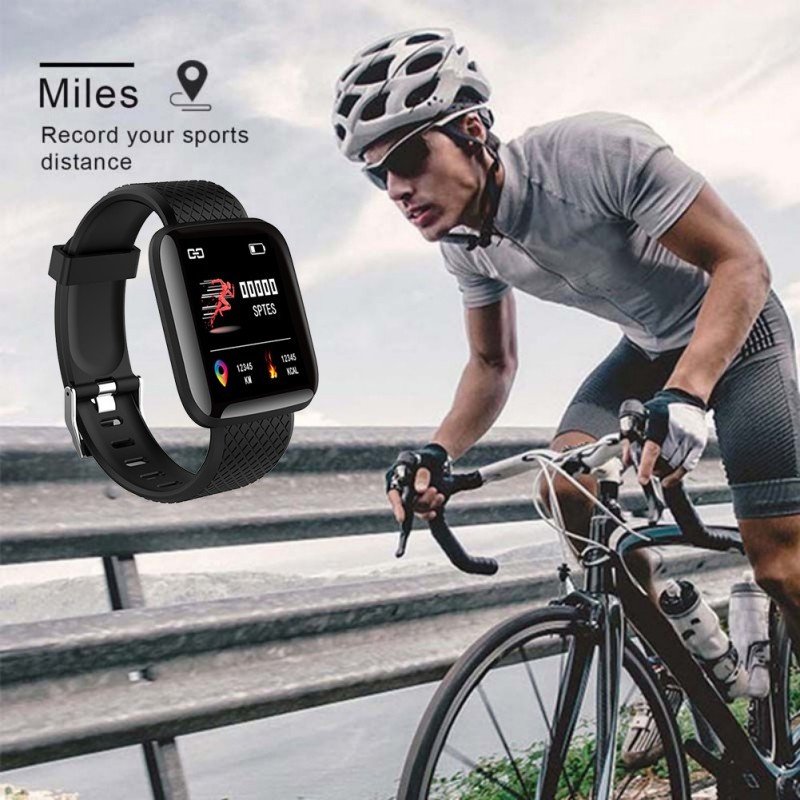 D13 Smart Sports Bracelet 1.3 inch Large Screen Heart Rate Sleep Monitor Remote Photography Multi-sport 116plus smart watch