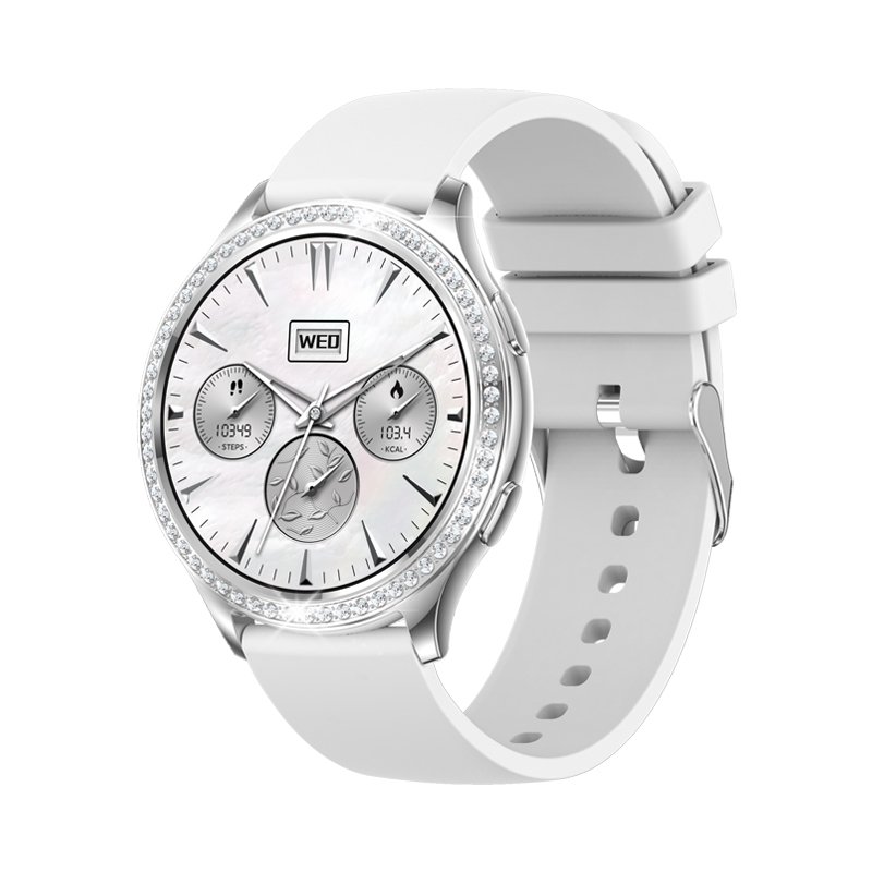 2023 Lady Smartwatch Bracelet Two Straps BT Call Fitness Bracelet Tracker 1.32 Inch AK53 Smart Watch For Women