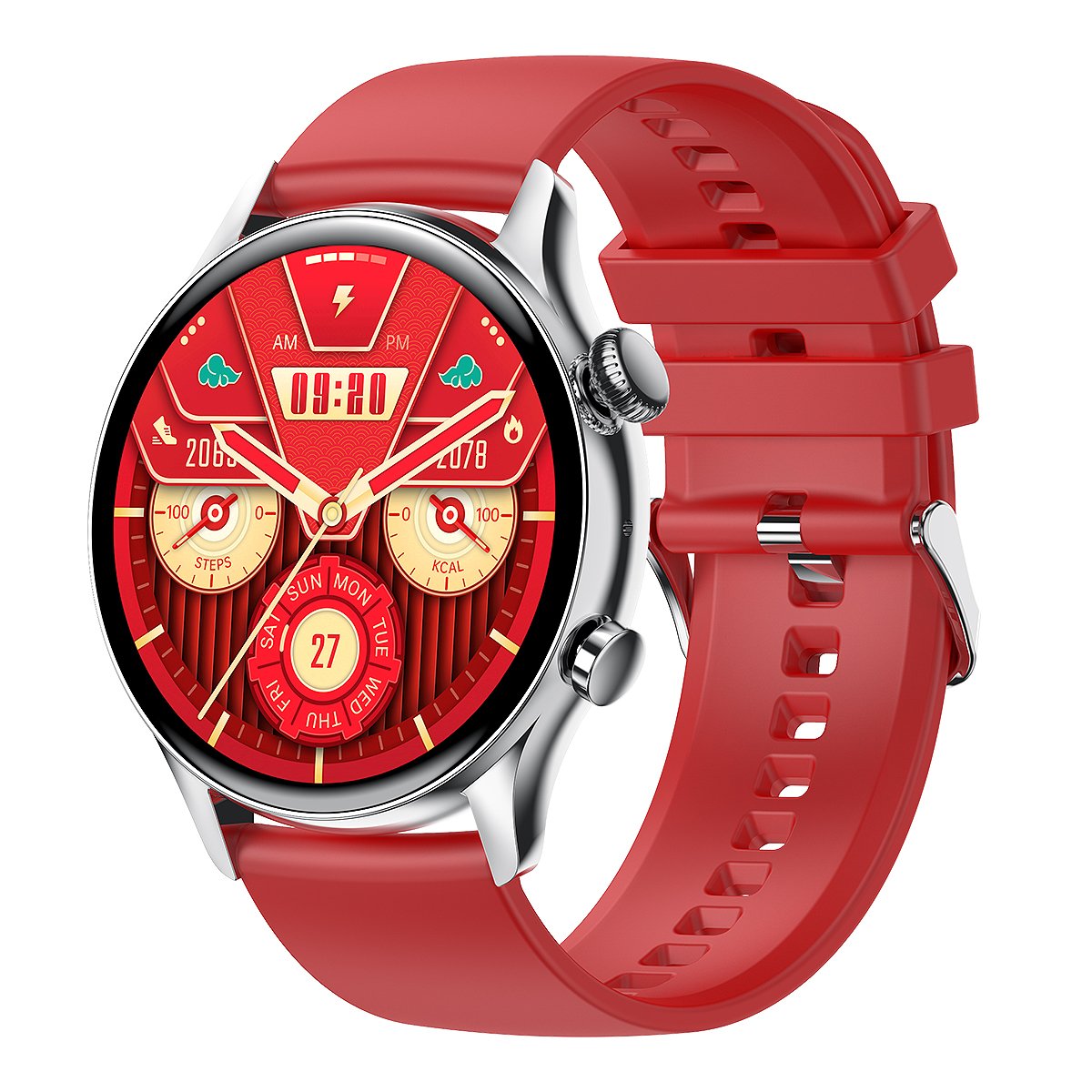 HK8 Pro Smart Watch 1.36 HD Round Screen NFC Bluetooth Call Multi-sport Mode Waterproof Watch for Women