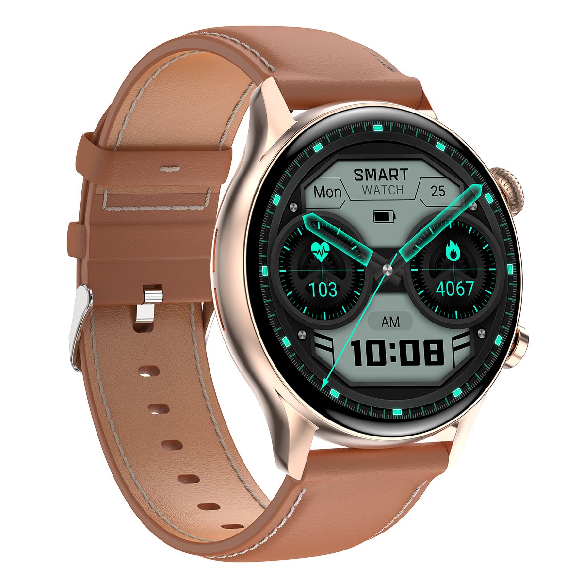 HK8 Pro Smart Watch 1.36 HD Round Screen NFC Bluetooth Call Multi-sport Mode Waterproof Watch for Women