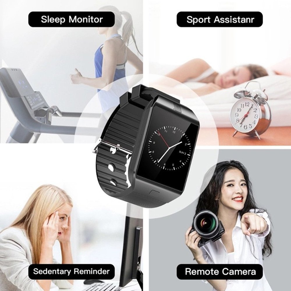 Smart Watch Mobile Watch Phones Camera Sim Video Call Wifi Touch Screen Smart watch