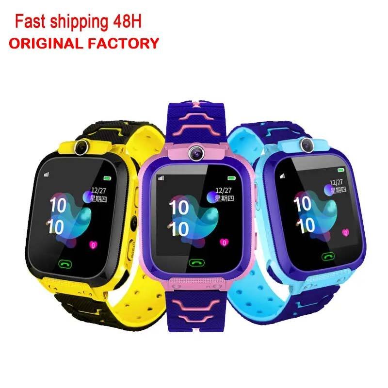High Quality Kids Smartwatch Q12 Waterproof IP67 2G Child Anti-Lost SOS Call GSM LBS Location Children Smart Watch