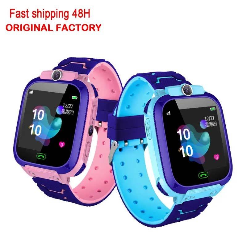 High Quality Kids Smartwatch Q12 Waterproof IP67 2G Child Anti-Lost SOS Call GSM LBS Location Children Smart Watch