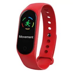 Wholesale M4 Smart Bracelet IP67 Waterproof Bluetooth Device Utility Fitness Tracker Function health monitor Smart Watch