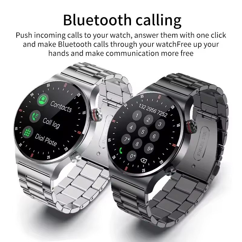LIGE BW0382 Call Smart Watch Men Healthy Monitor Watch IP67 Waterproof 1.28 HD Screen Sport Smartwatch NFC Access Control Clock