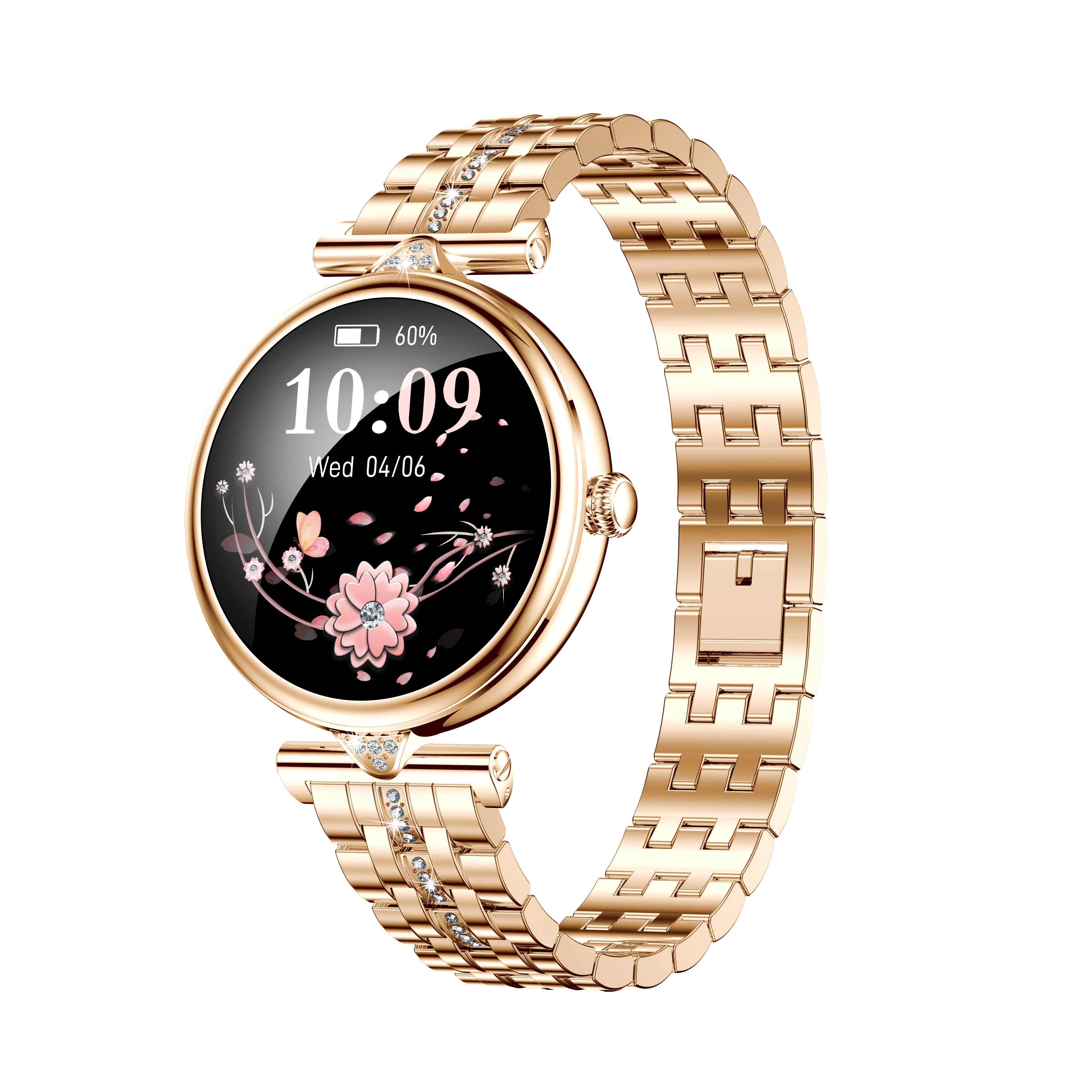 New Smartwatch AK73 BT Call 1.28-Inch AMOLED HD Large Screen Large Capacity Battery Sports Stylish Luxury Women's Smart Watch