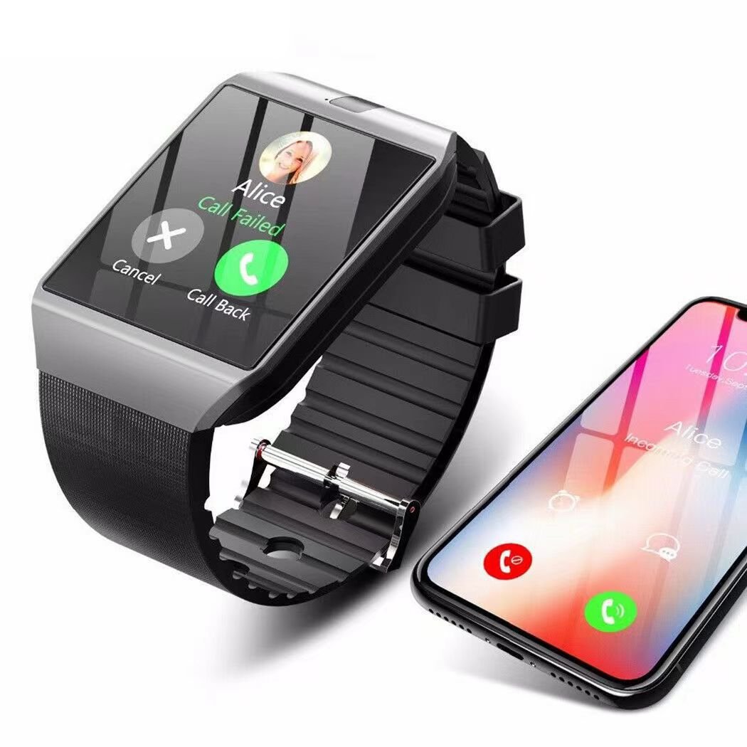 Original DZ09 U8 A1 BT Smartwatches For Smartphones Health Watches Android Smart Watch Band With Cameras in Retail Box