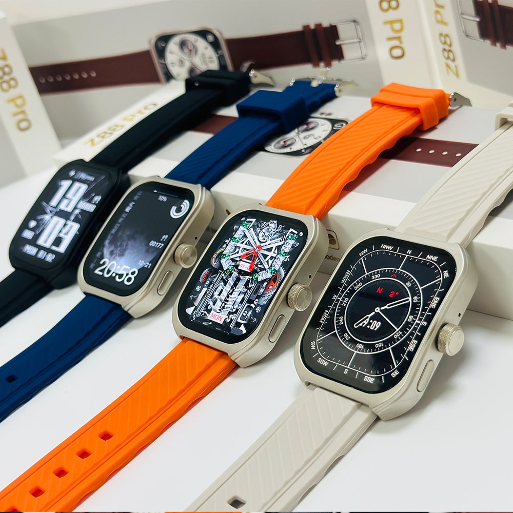 2024 OEM ODM Round Smart Watch Z83 Max Private Custom Box Boot Logo Reloj Inteligente NFC Island 3 Straps Band Smartwatch Z83max