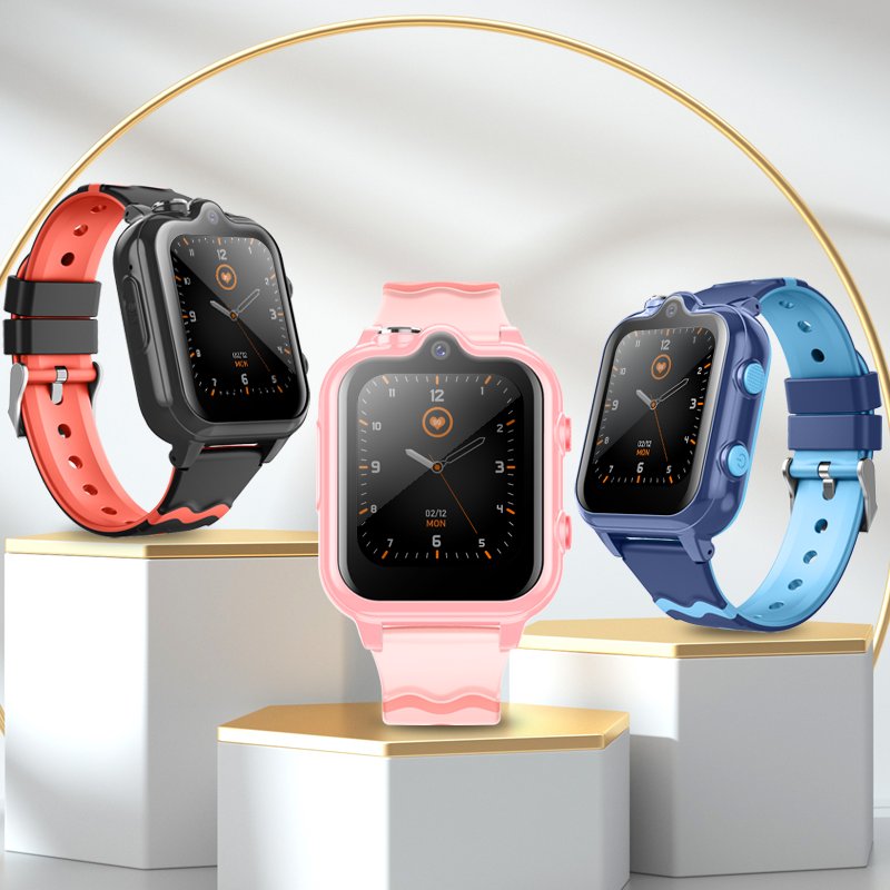 D35 Hot Sale Dual cameras 4G kids smart watch with calling Lbs Wifi Location Video 1.69 Large screen Smart Watches For Kids