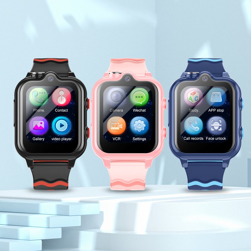D35 Hot Sale Dual cameras 4G kids smart watch with calling Lbs Wifi Location Video 1.69 Large screen Smart Watches For Kids