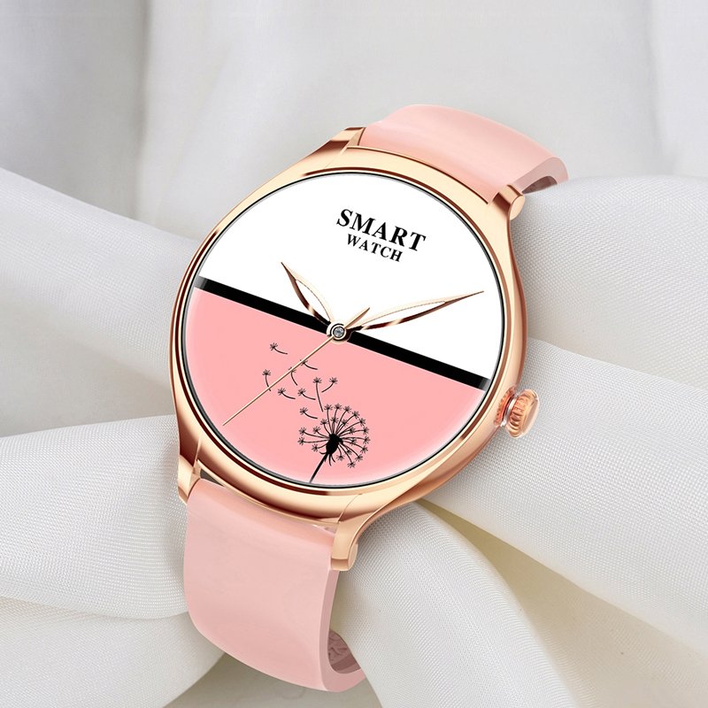 Karen M Quality Women Smart Watch KM30 with Two Watchbands, 1.39inch Full HD Display Support Call Custom Watch Faces