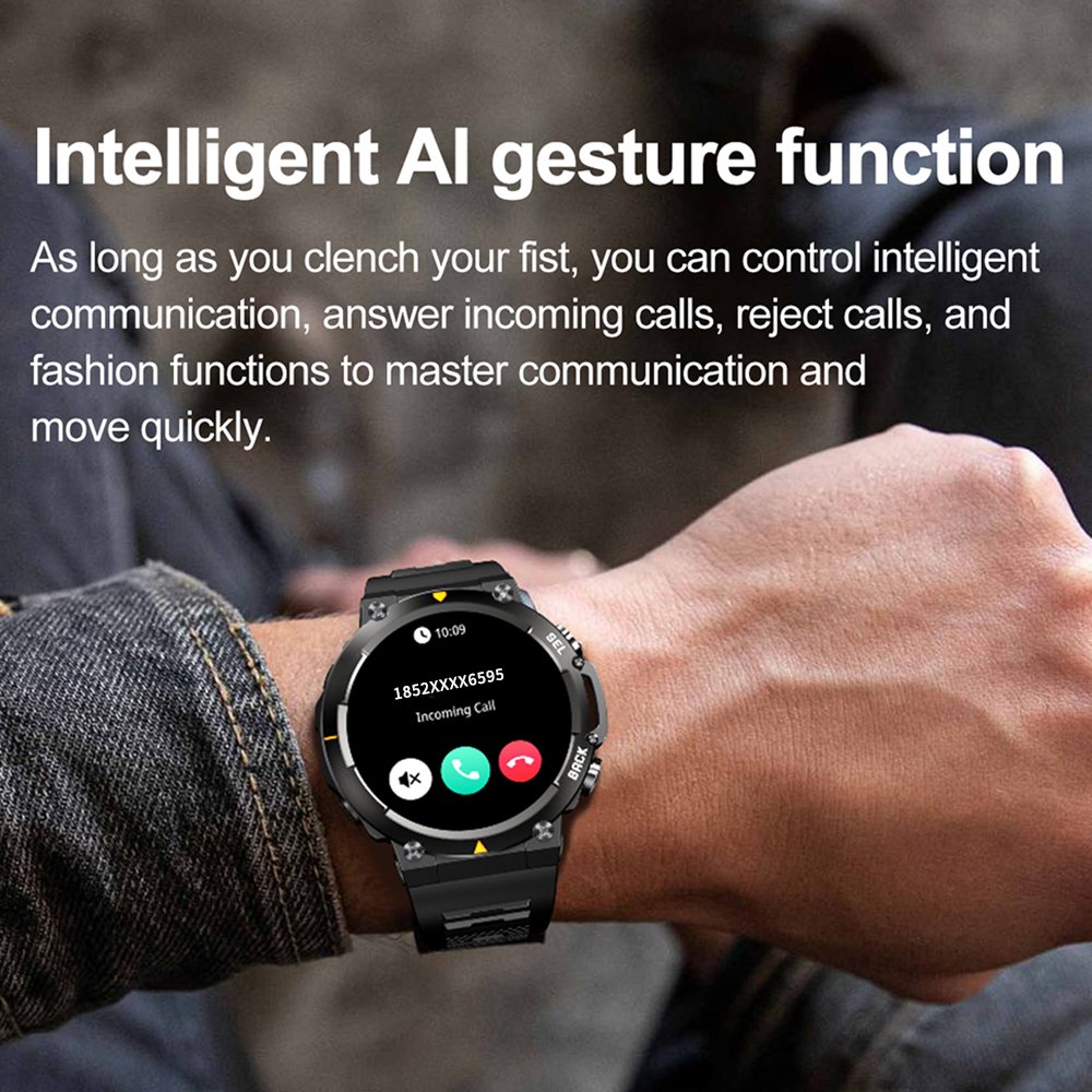 SENBONO MAX18 round Hot sports Smartwatch Men AMOLED big Screen answer calls long standby Women Men Smart watch for IOS Android