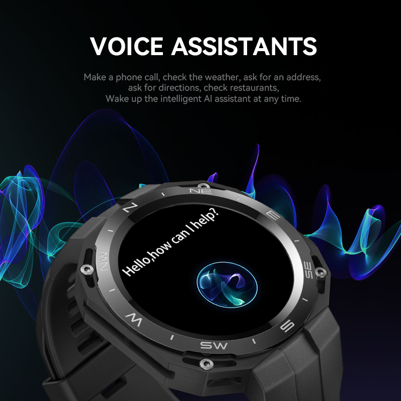 2023 New Reloj HW3Cyber Smart Watch Round Screen Men Women Sports Bracelet BT Call HW3 Cyber Smart Watch Waterproof