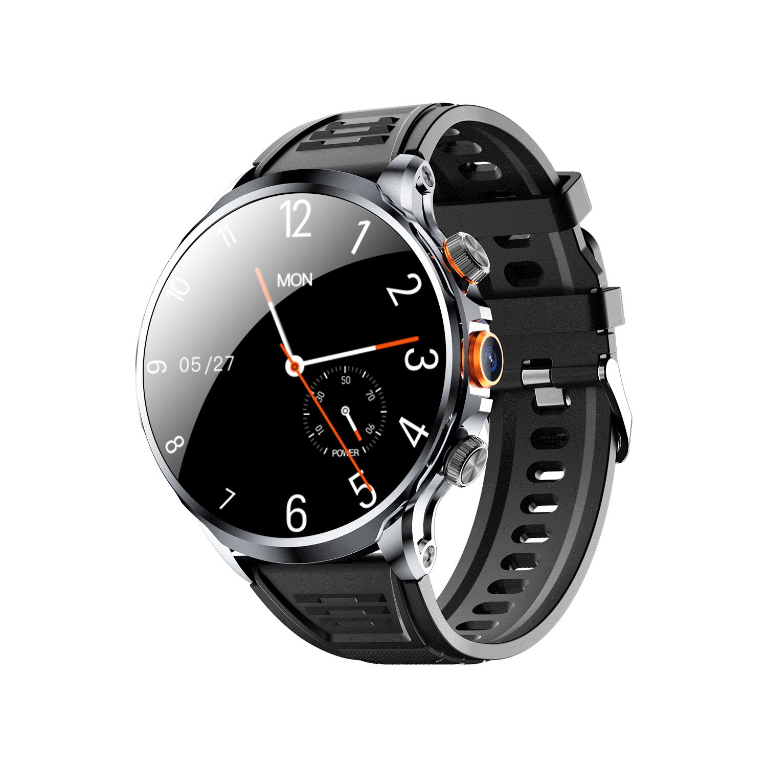 outdoor sport 4g Sim Call Android 8+128G H18 Smartwatch For Men With Heart Rate Gps Wifi Camera Men Smart Watch 2024