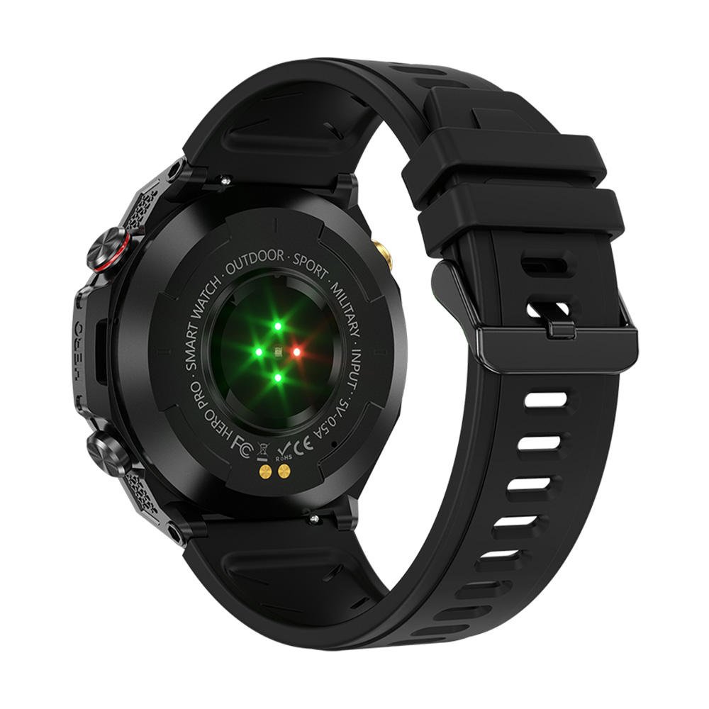 Outdoor GPS Sport Smart Watch KC82 With 1.45" Life Waterproof 650Mah Big Battery Reloj Smartwatch For Man Smart Watch 2024