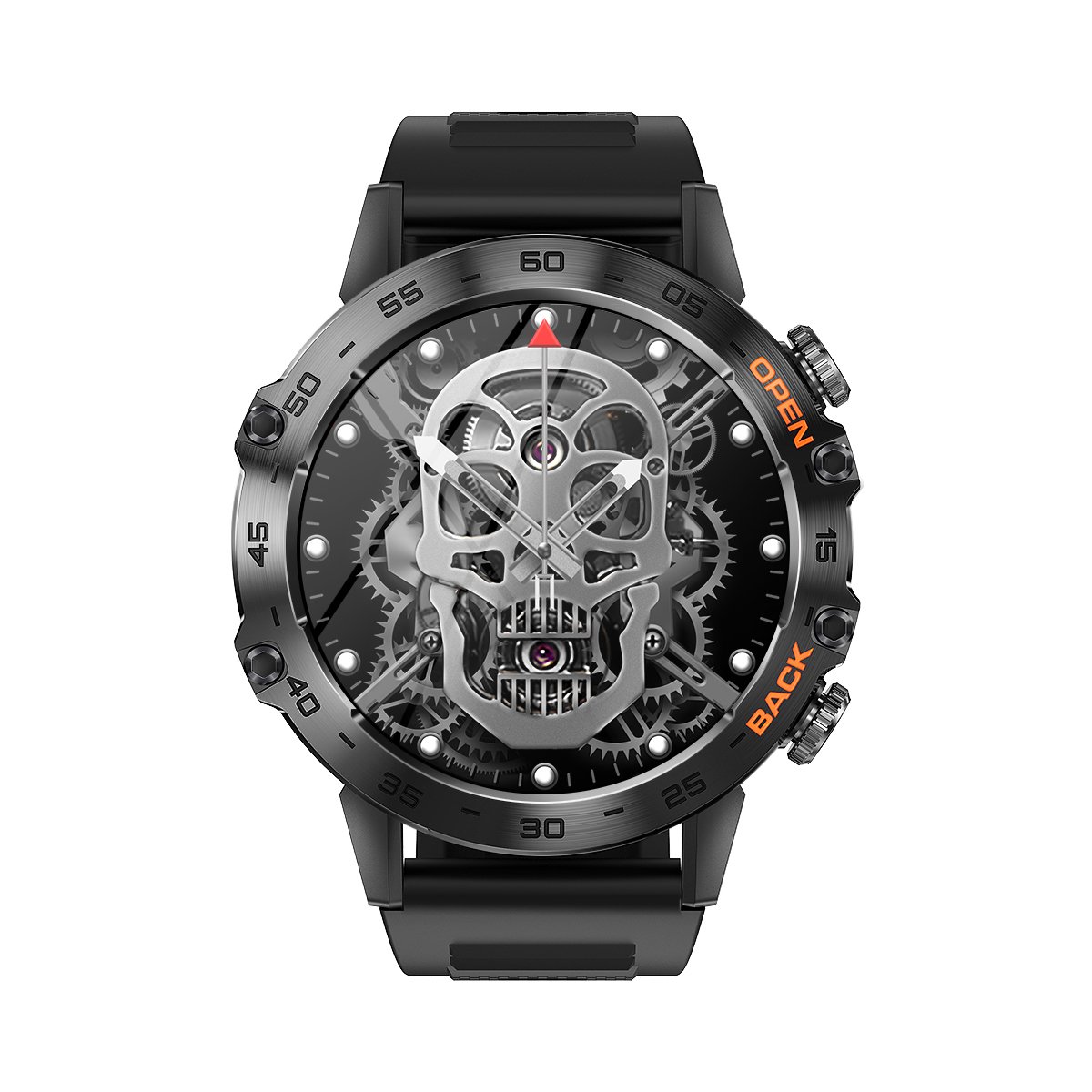 New K52 wireless BT call smart watch ultra-long standby heart rate blood oxygen outdoor three-prevention sports smart watch