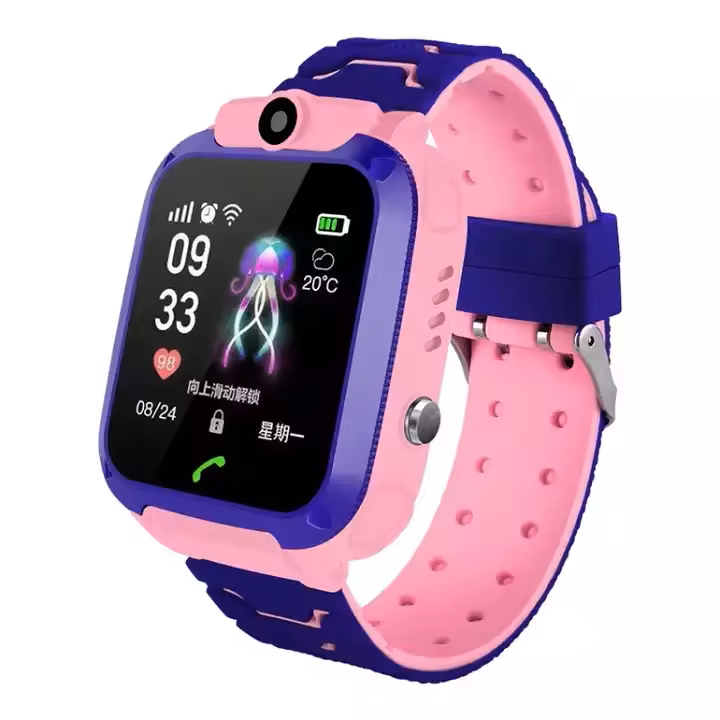 New Kids Smart Watch 2g/3g/4g Sim Card Lbs Tracker Sos Camera Children Android Technology IP68 2G LTE SIM Watch Phone OLED
