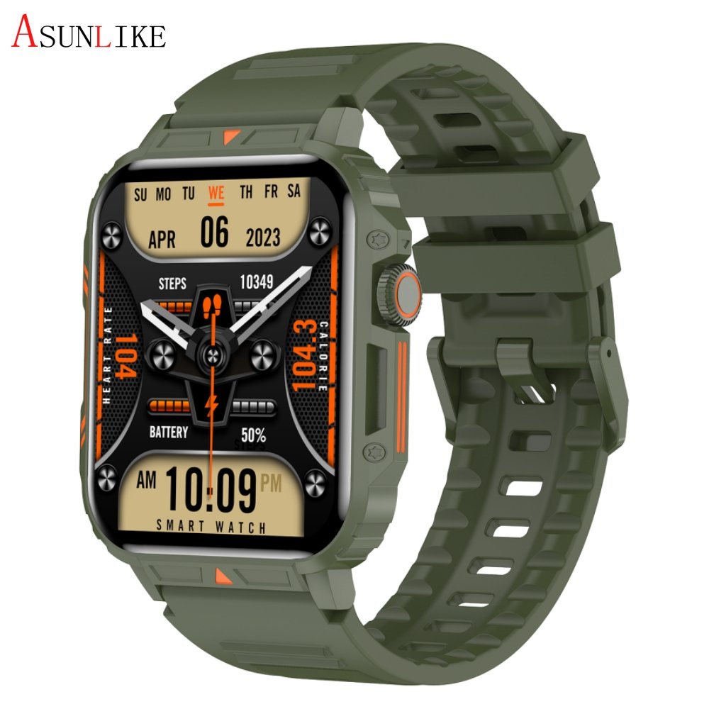 Bluetooth smart watch L81 Outdoor Sports Watch Mountaineering Fitness Heart Rate Monitor Phone call Smartwatch for men