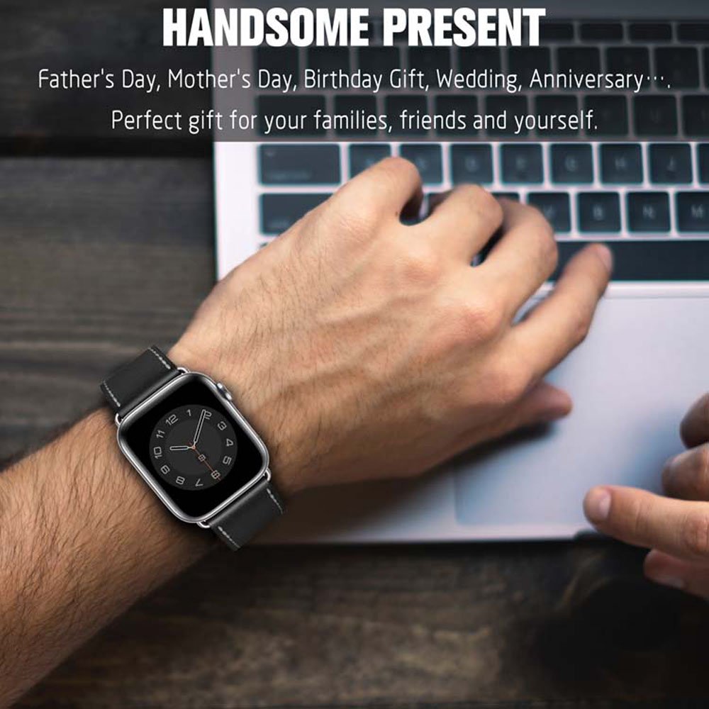 Wholesale Men Women Wrist Luxury Herms Genuine Leather Smart Watch Strap Coolyep for Apple i watch Band for Samsung