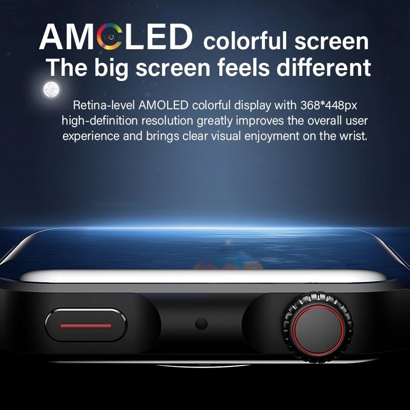 2023 New NFC Smartwatch Men AMOLED HD Screen Always Display The Time BT Call IP68 Waterproof Smart Watch Women