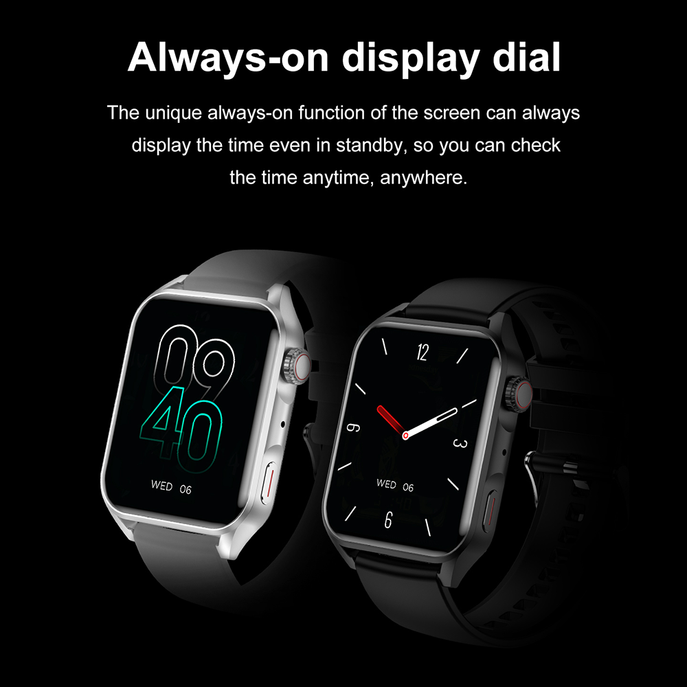 2023 New NFC Smartwatch Men AMOLED HD Screen Always Display The Time BT Call IP68 Waterproof Smart Watch Women
