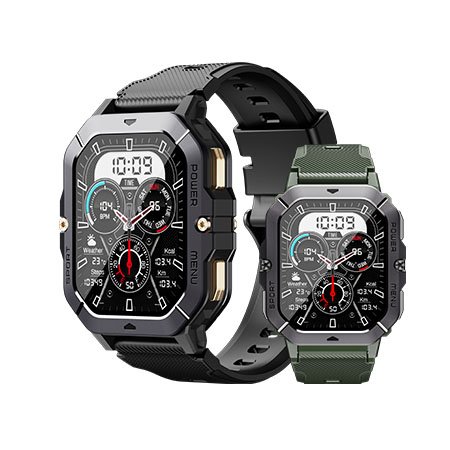 Inteligente Smart Watch C28 2.02inch Blue tooth Calling Health Monitor 10Meter IATM Waterproof Watches For Men C28 Smartwatch