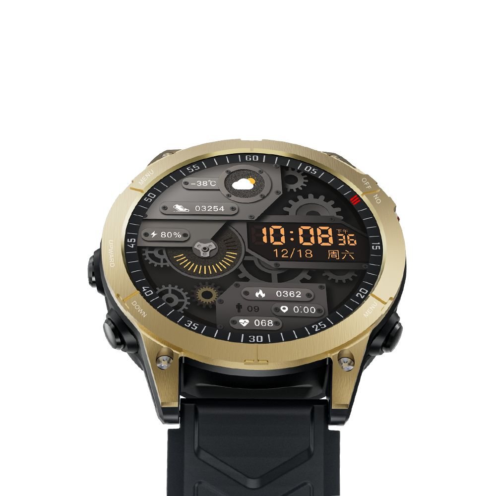 2024 New 1.5 Inch TFT Screen Smart Watch with 260mAh Battery Multiple Sports Modes Compass Calendar Email Activity Tracker iOS