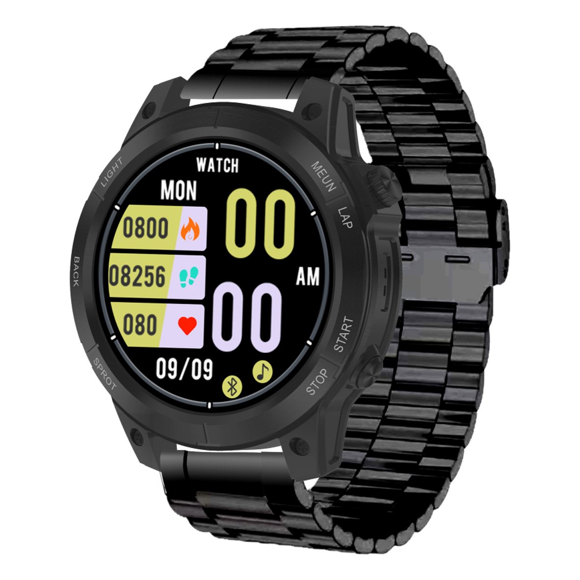S70 MAX LED Lighting Smartwatch AI Voice 1.62" Touch Screen BT Call Wireless Charging Compass NFC Smart Watch 420mAh Battery